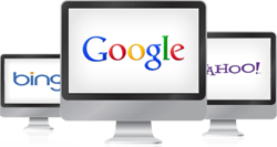 Get your website onto Google, Yahoo, Bing etc